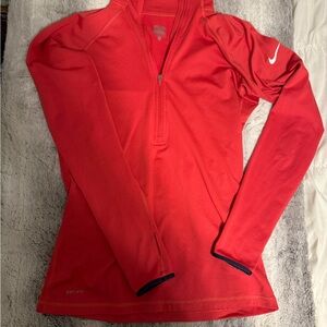 Nike Women's Red Dri-FIT Top